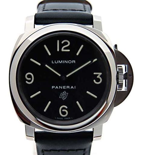 Panerai Luminor Base Logo Acciaio 